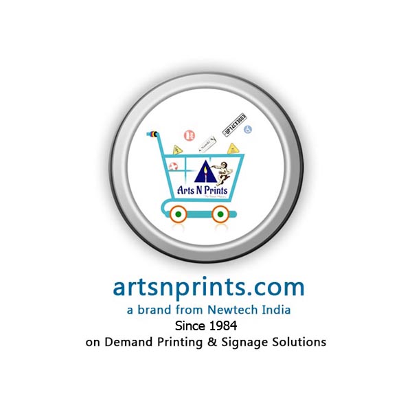 On Demand Customized Printing and Signage Solutions online store by Gujarat.artsnprints.com